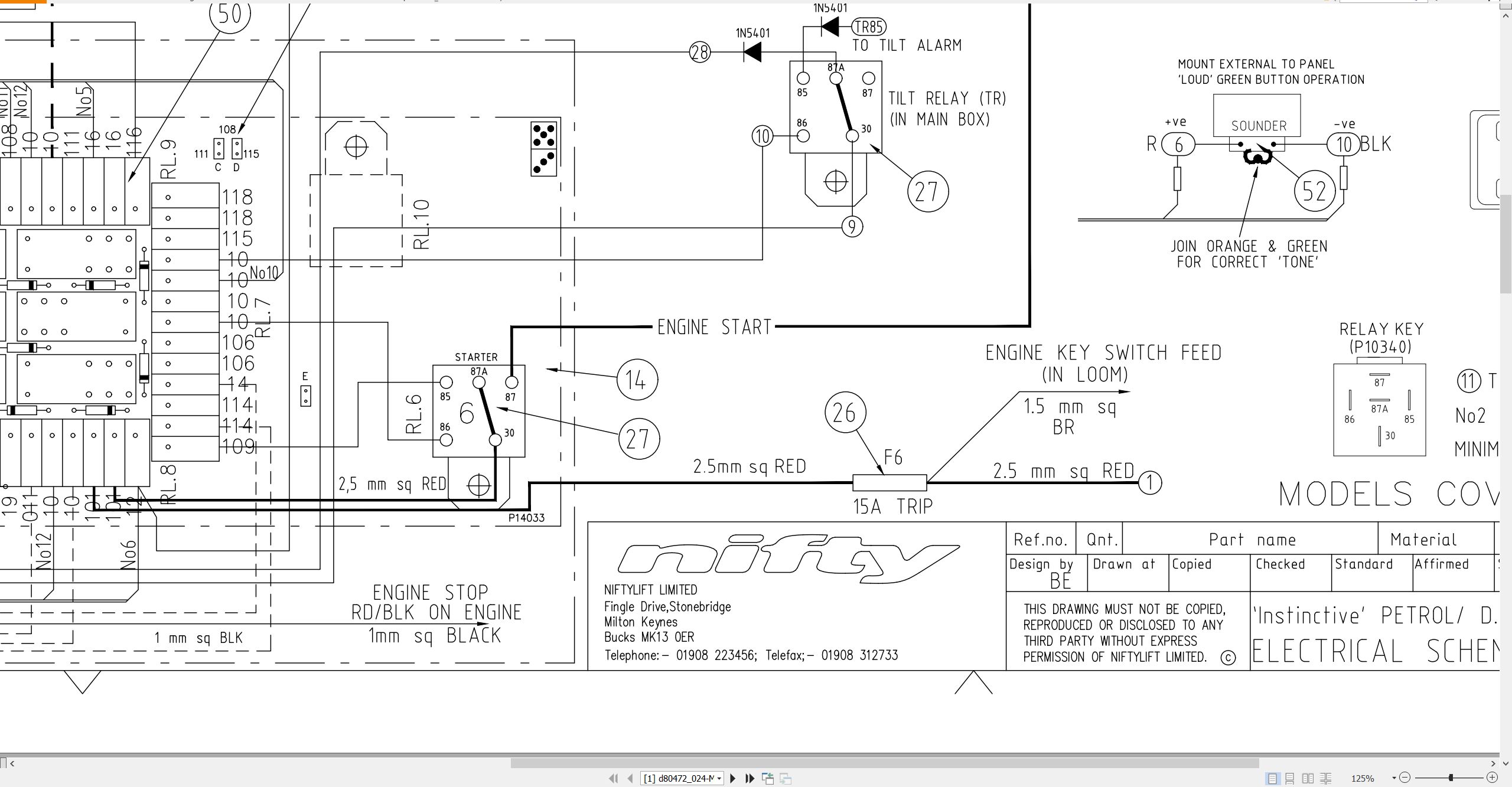 NIFTYLIFT Towable Boom Lifts TM50 56057 Operating Service Parts Manual And Diagram 2025 (3)