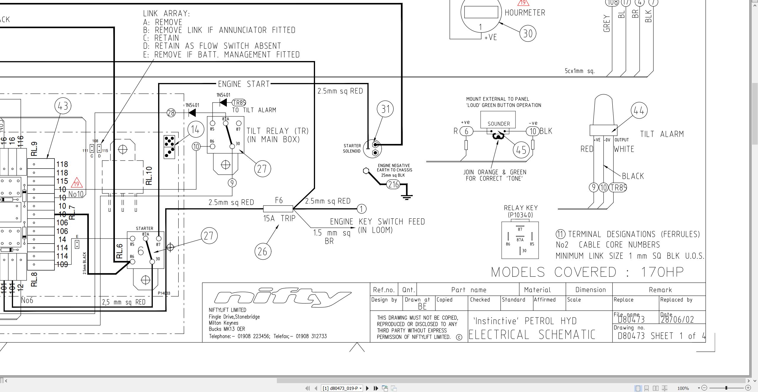 NIFTYLIFT Towable Boom Lifts TM50 57219 Operating Service Parts Manual And Diagram 2025 (3)