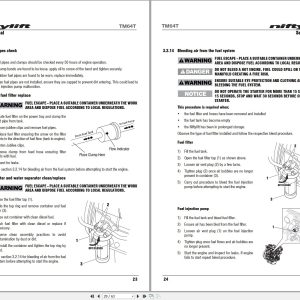 NIFTYLIFT Towable Boom Lifts TM64 55045 Operators Service Manual Diagram 2023 (2)