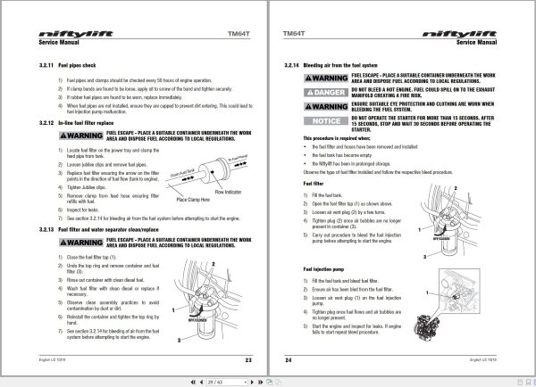 NIFTYLIFT Towable Boom Lifts TM64 55045 Operators Service Manual Diagram 2023 (2)