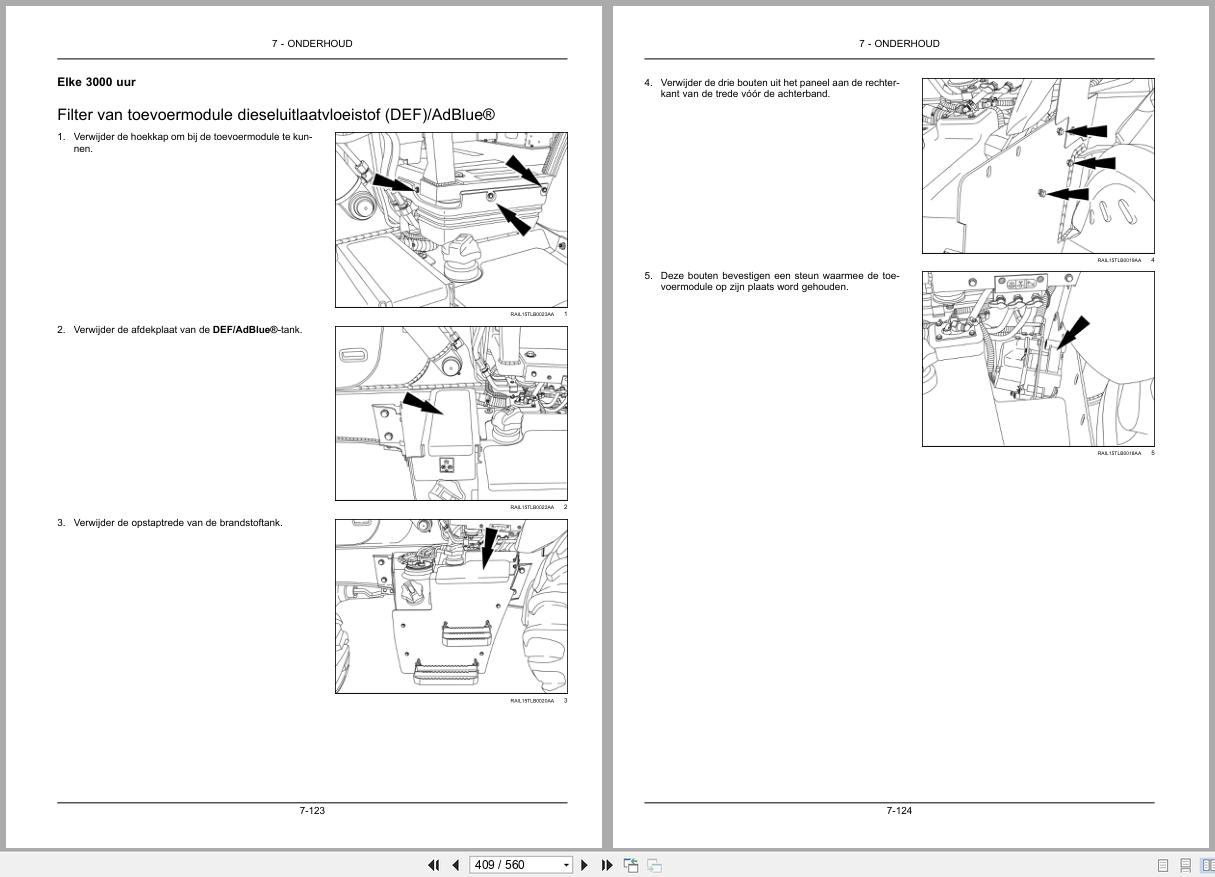 New Holland Backhoe Loader B100C to B115CTC Operation Maintenance Manual 47795969 2017 NL (2)
