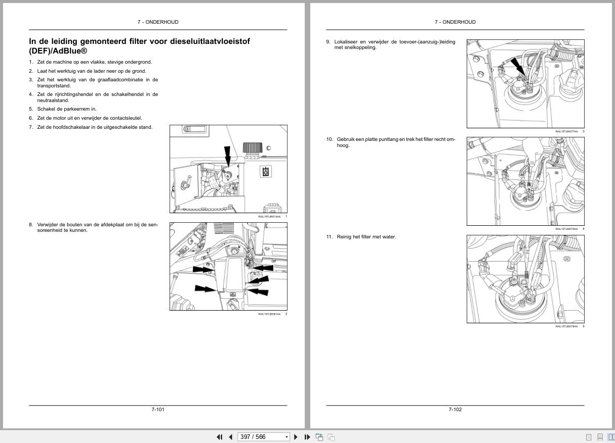New Holland Backhoe Loader B100C to B115CTC Operation Maintenance Manual 51420336 2019 NL (2)