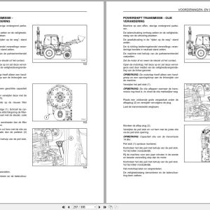 New Holland Backhoe Loader B90B To B115B Operation Maintenance Manual 84277766 2010 Nl (2)