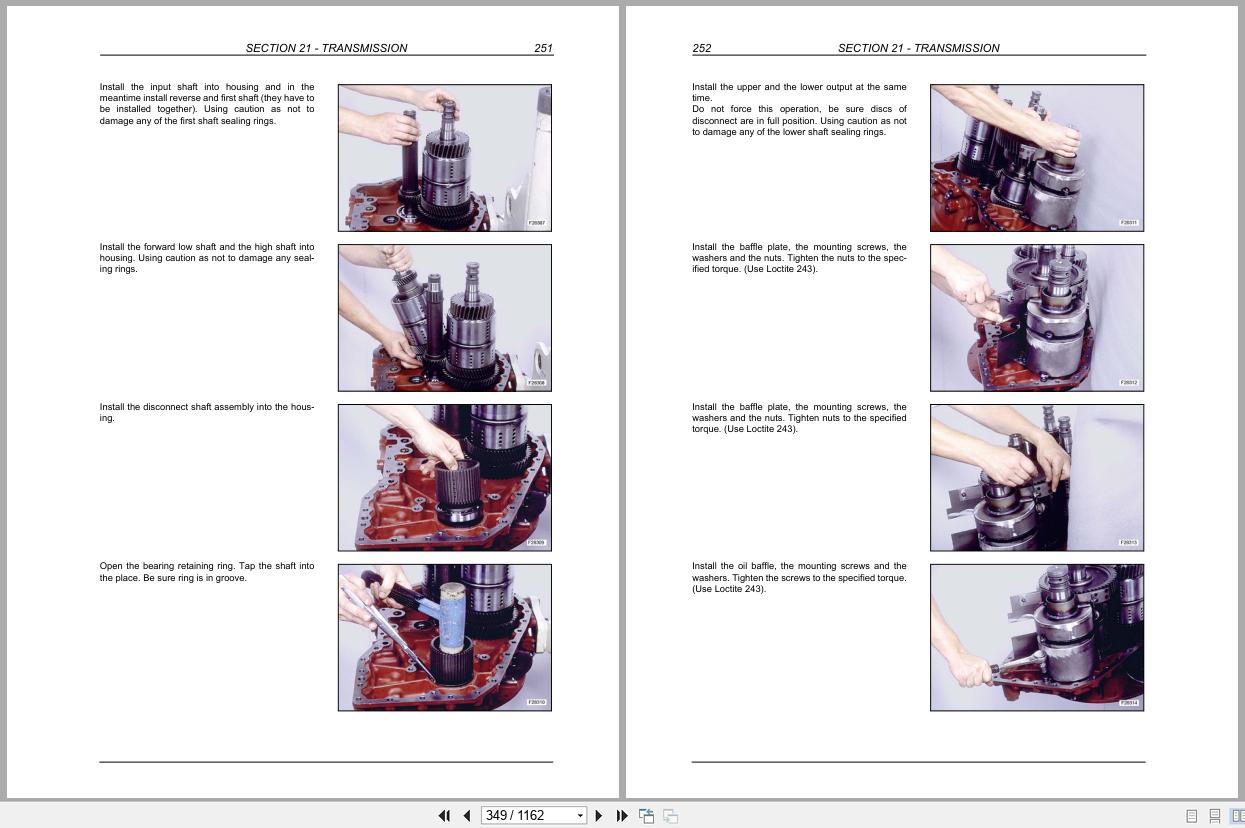 New Holland Backhoe Loader B90B to B115B Tier 3 Repair Manual 87643850BNA 2008 (2)
