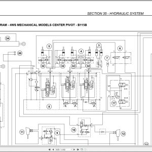 New Holland Backhoe Loader B90B To B115B Tier 3 Repair Manual 87643850Bna 2008 (4)