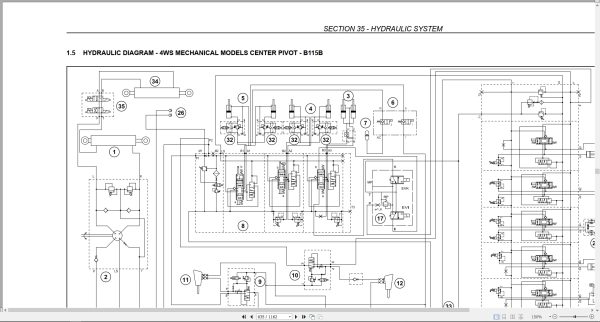 New Holland Backhoe Loader B90B To B115B Tier 3 Repair Manual 87643850Bna 2008 (4)