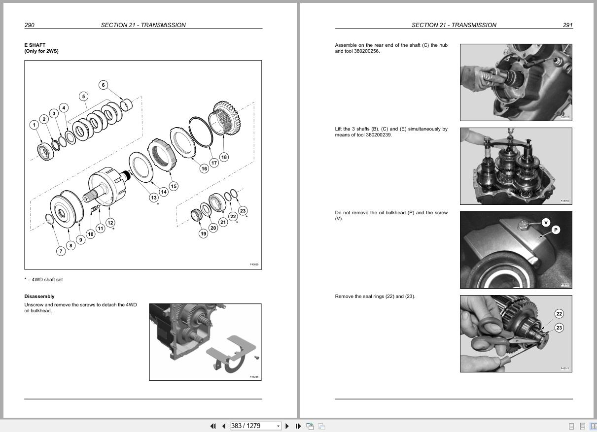 New Holland Backhoe Loader B90B to B115B Tier 3 Service Manual 84428663B (2)