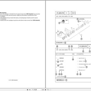 New Holland Backhoe Loader B95BLR Tier 3 Parts Manual 675240000PC 2016 (1)