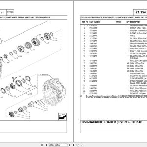 New Holland Backhoe Loader B95C Tier 4B Parts Manual 675441720PC 2014 (2)