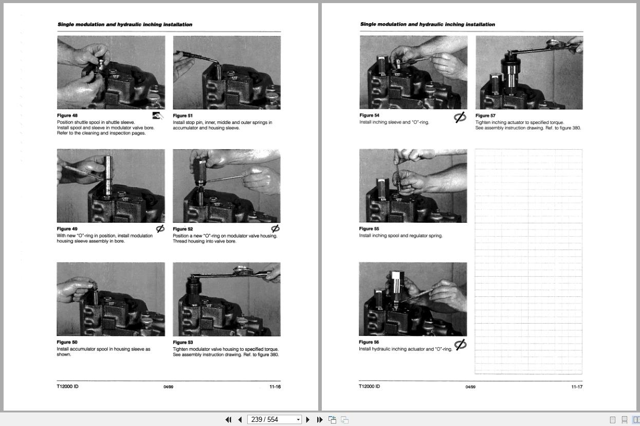 New Holland Backhoe Loader FT110 Set Service Manual 75128707 (2)