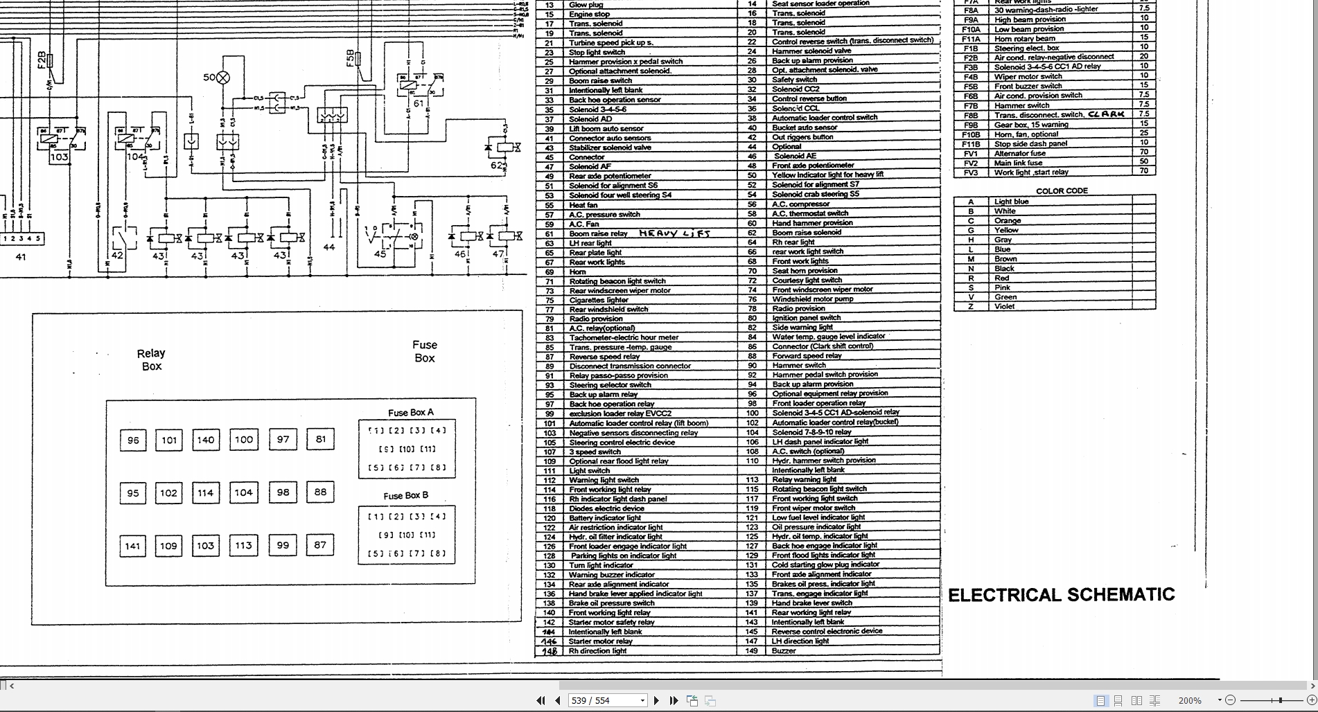 New Holland Backhoe Loader FT110 Set Service Manual 75128707 (4)