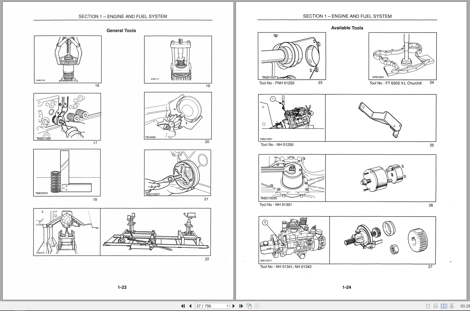 New Holland Backhoe Loader LB115 Repair Manual 86584406 (2)
