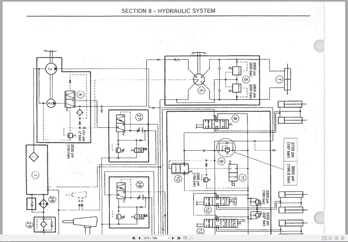 New Holland Backhoe Loader LB75 Service Manual 86618975 2000 (4)