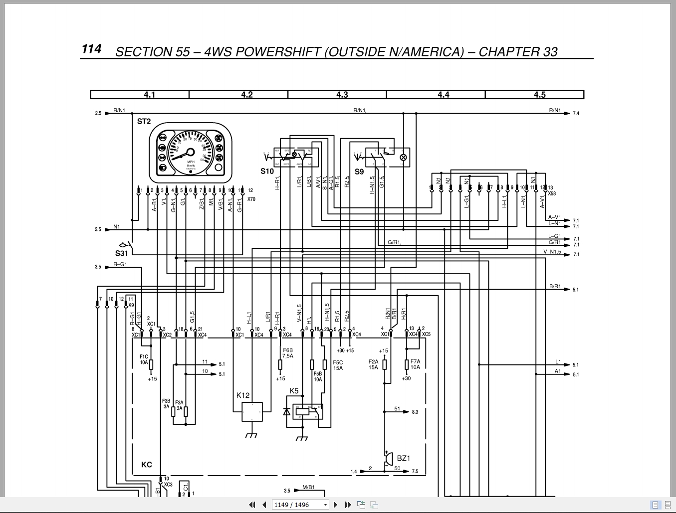 New Holland Backhoe Loader LB75.B to LB115.B Service Manual 6045606100 (3)