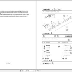 New Holland Backhoe Loader LB85 Parts Manual 699400700 2014 (1)