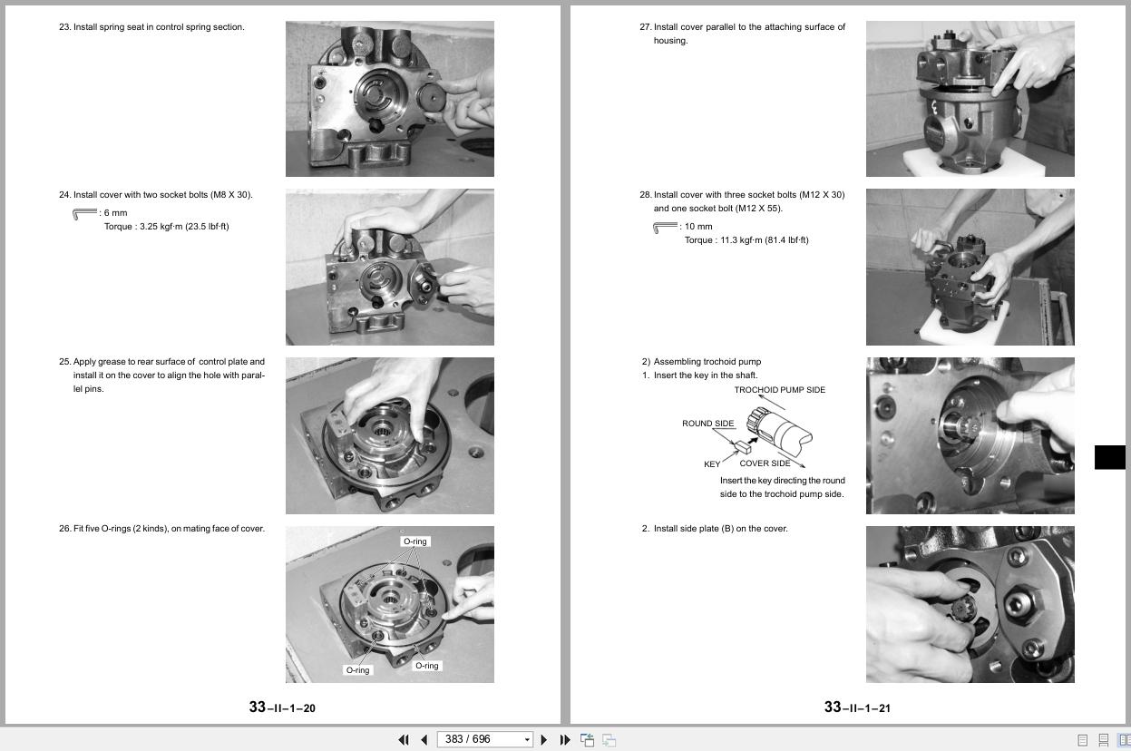 New Holland Compact Excavator EH45 Service Manual 6 75750NA (2)