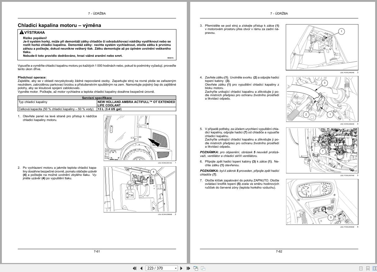 New Holland Compact Wheel Loader W50C to W80C Stage IIIB Operators Manual 51519823 2019 CZ (2)