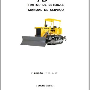 New Holland Crawler Dozer 7D Service Manual And Hydraulic Schematic BR (1)