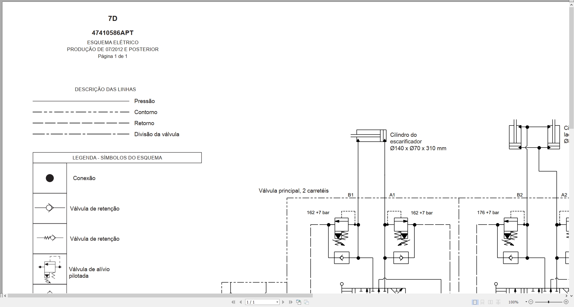 New Holland Crawler Dozer 7D Service Manual And Hydraulic Schematic BR (3)