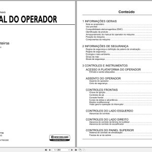 New Holland Crawler Dozer D125C Tier 2 Operators Manual 48147736 2018 BR (1)