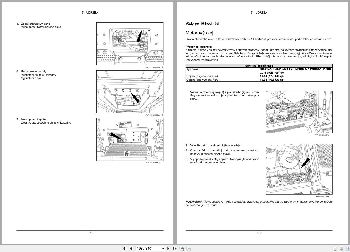 New Holland Crawler Dozer D150C Stage IIIB Operators Manual 47845647 2015 CZ (2)