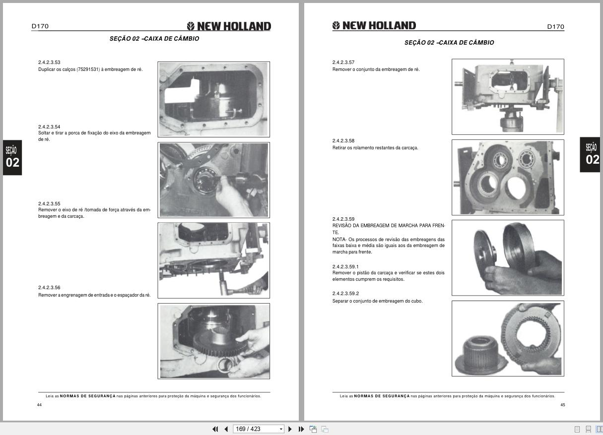 New Holland Crawler Dozer D170 Repair Manual 75314382 2006 BR (2)