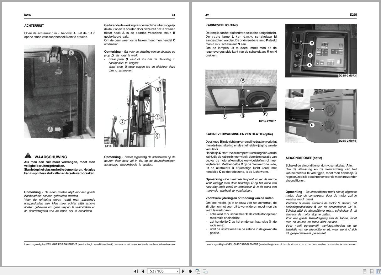 New Holland Crawler Dozer D255 Operators Manual 84587800 2012 NL (2)