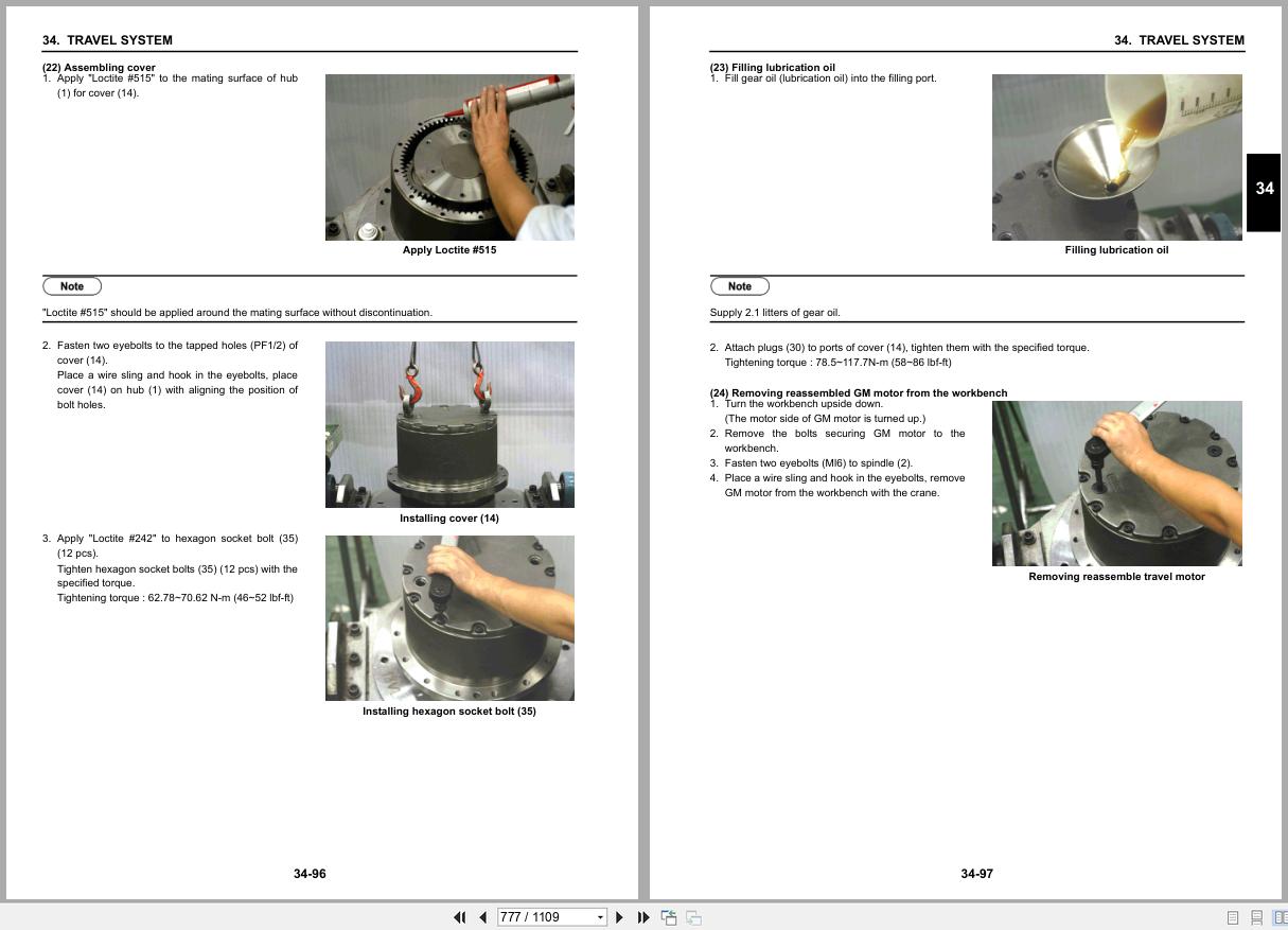 New Holland Crawler Excavator E140CSR Service Manual 47381457A (2)