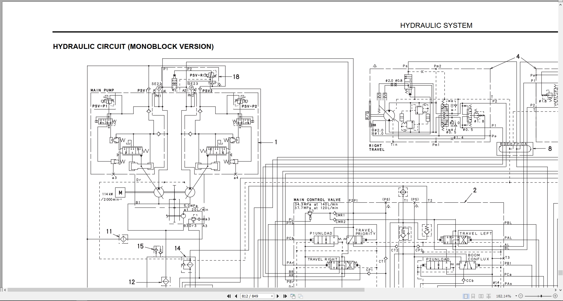 New Holland Crawler Excavator E215B E245B ROPS Tier 3 Service Manual 84392396A 2010 (4)