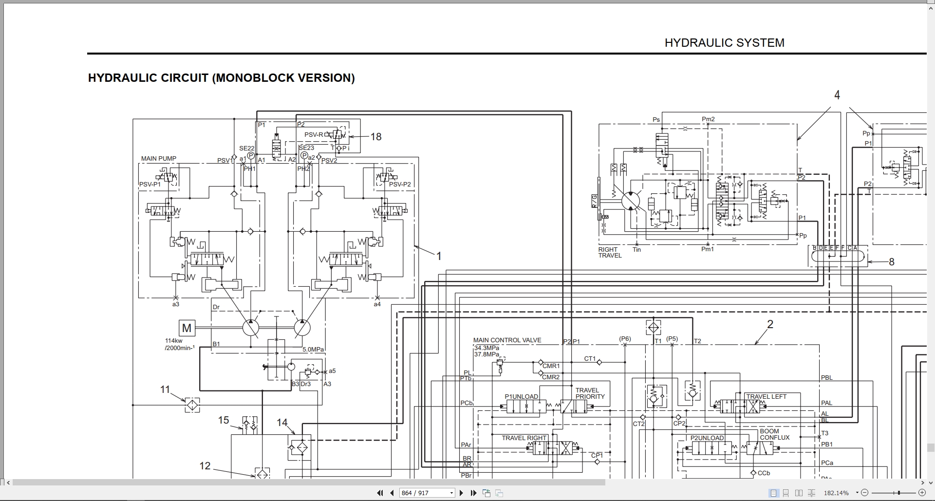 New Holland Crawler Excavator E215C E245C Tier 4 Service Manual 84550267A 2011 (3)