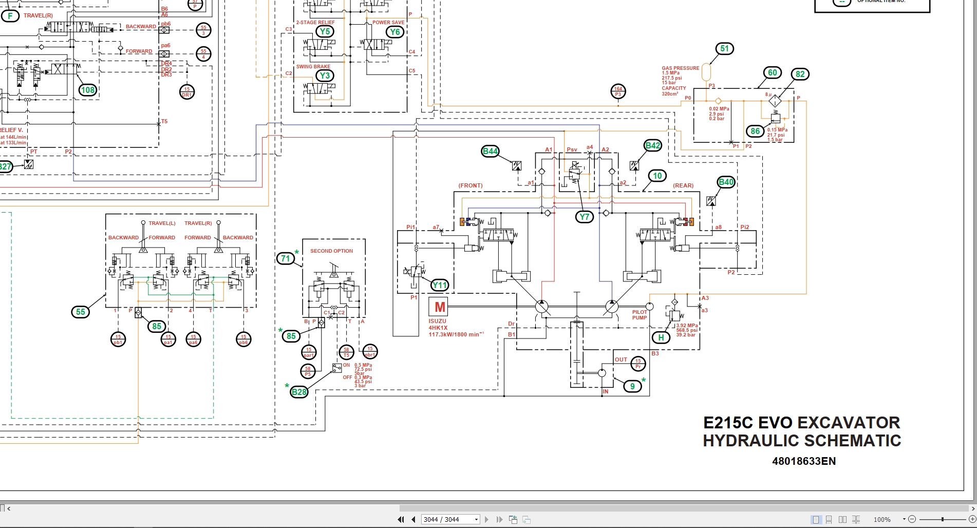 New Holland Crawler Excavator E215C EVO Tier 3 Service Manual 48034215 2016 (3)
