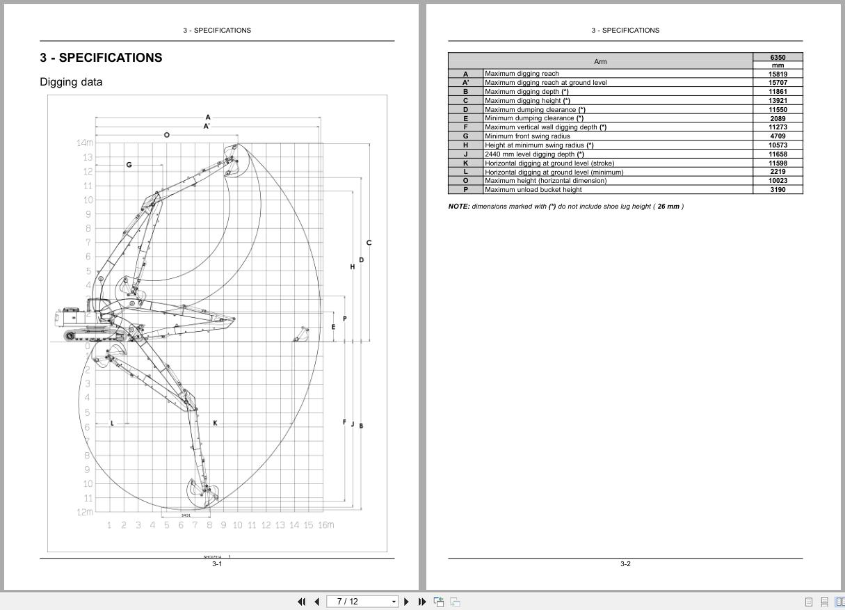 New Holland Crawler Excavator E215C Long Reach Operators Manual 84565266 2012 (2)