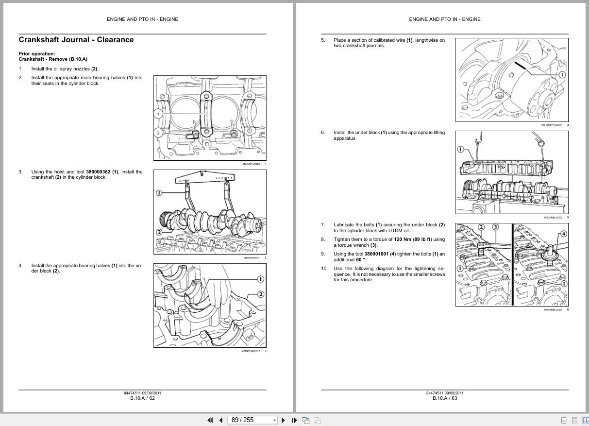 New Holland Engine F3DE3684AE001 to F3DFE613BA002 Service Manual 84474511 2011 (3)
