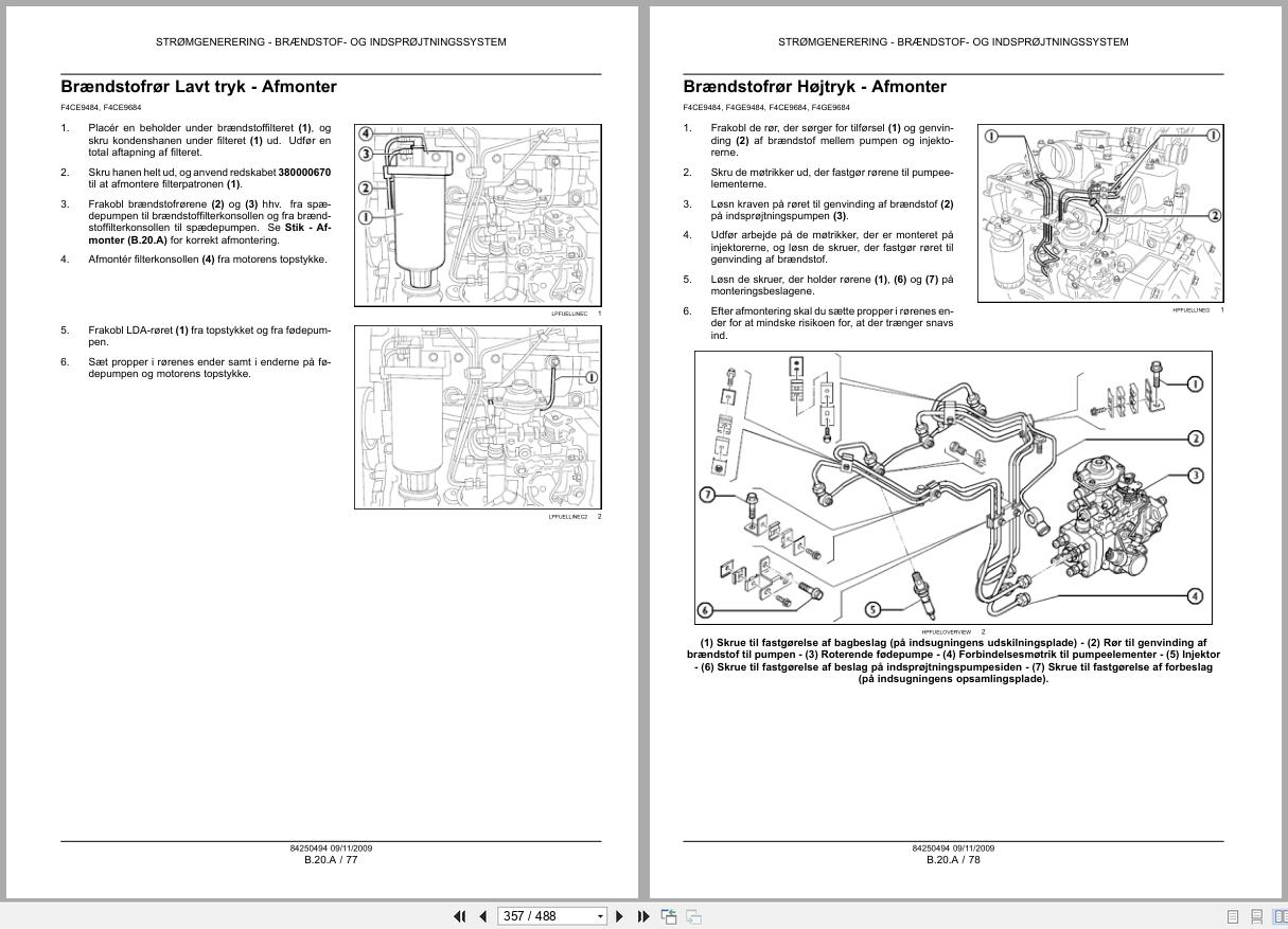 New Holland Engine F4CE9484 to F4HE9684 Repair Manual 84250494 2009 DK (2)