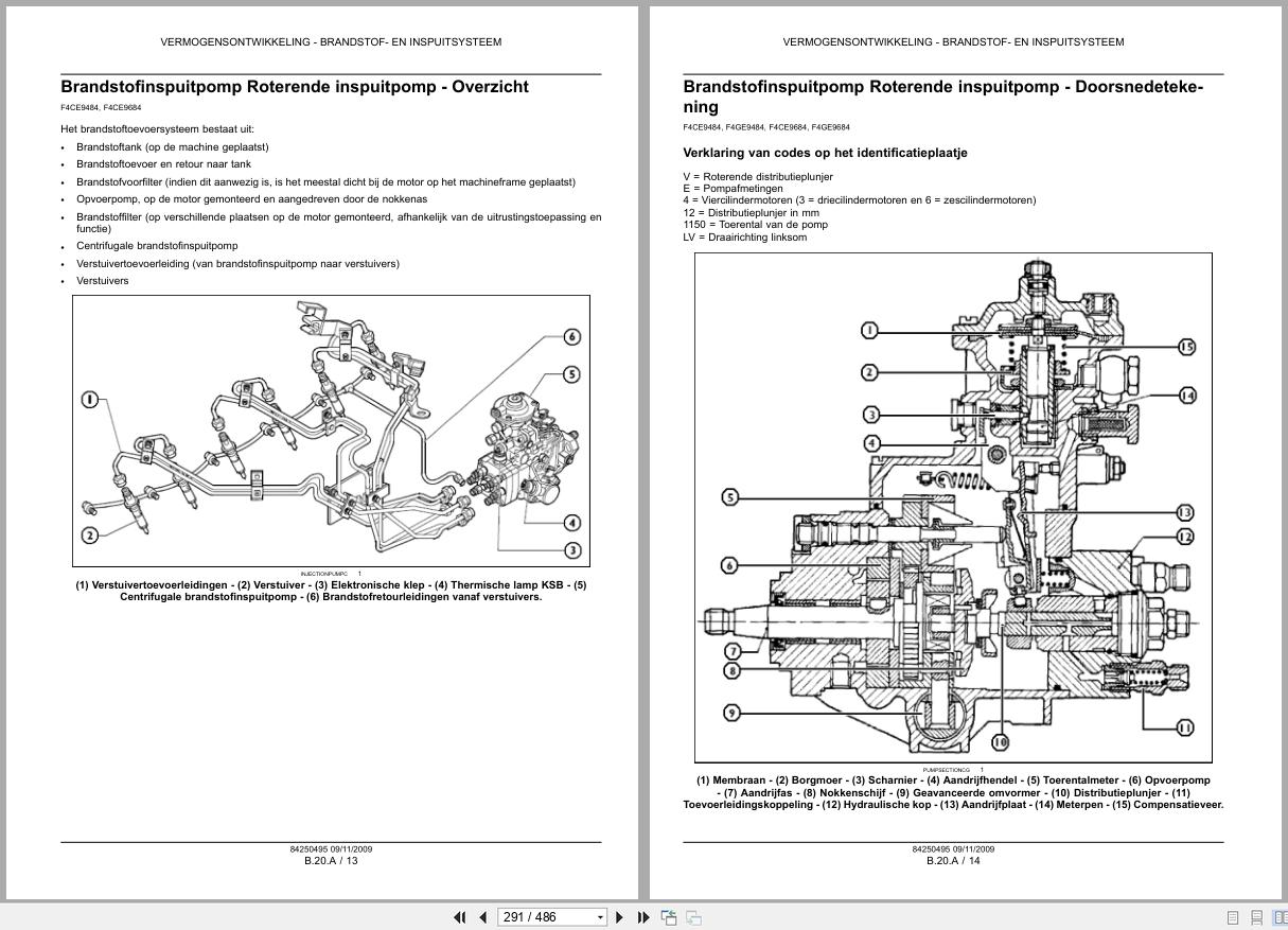 New Holland Engine F4CE9484 to F4HE9684 Workshop Manual 84250495 2009 NL (2)