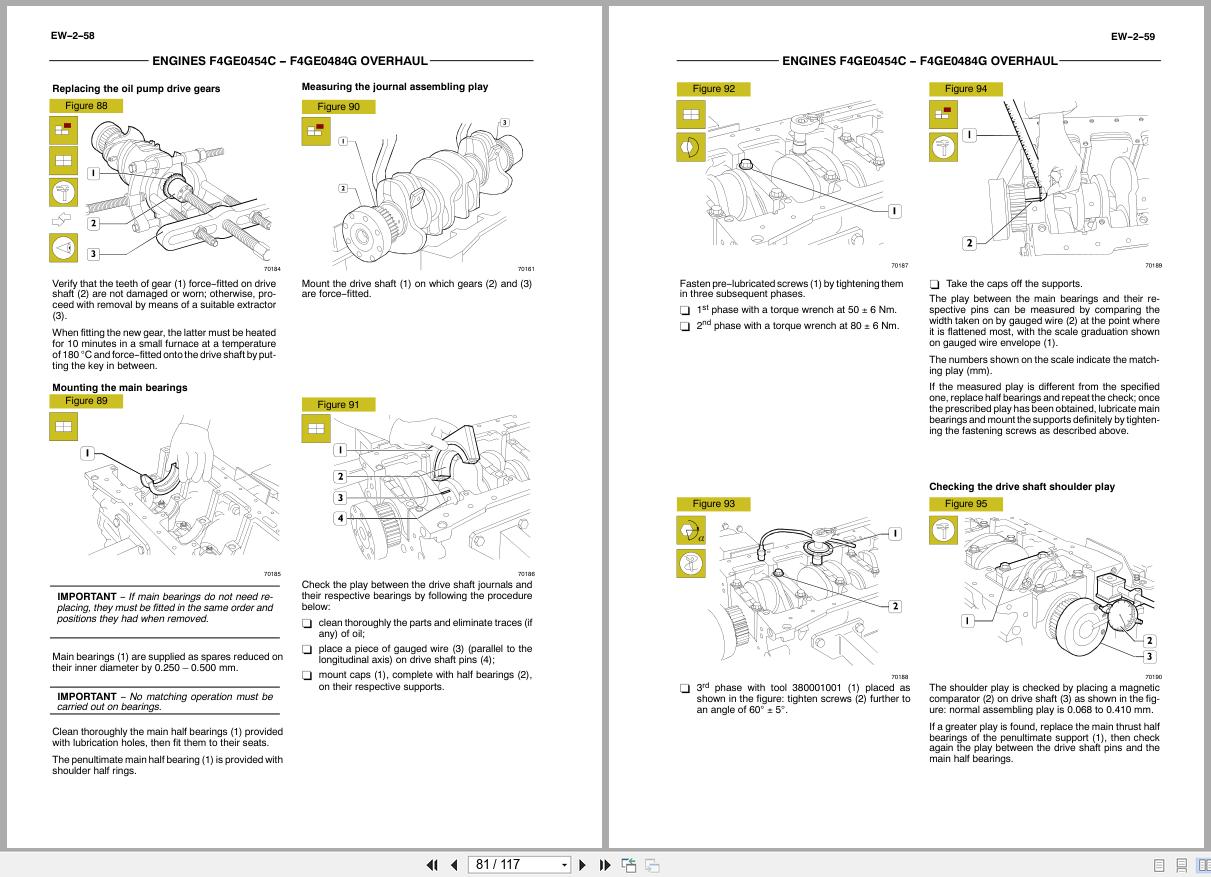 New Holland Engine F4GE0454C F4GE0484G Repair Manual 60413612 2006 (3)