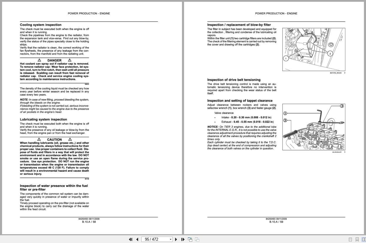 New Holland Engine NEF F4CE9484 to F4HE9684 Service Manual 84250493 2009 (2)