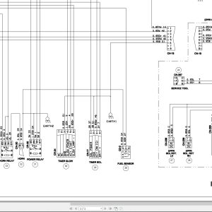 New Holland Excavator E17C Hydraulic And Electrical Schematic (1)