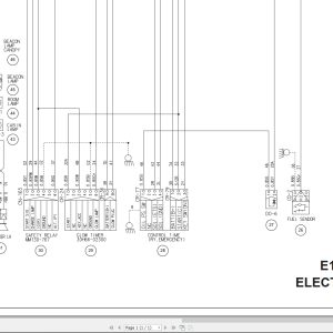 New Holland Excavator E18C Hydraulic And Electrical Schematic BR (1)