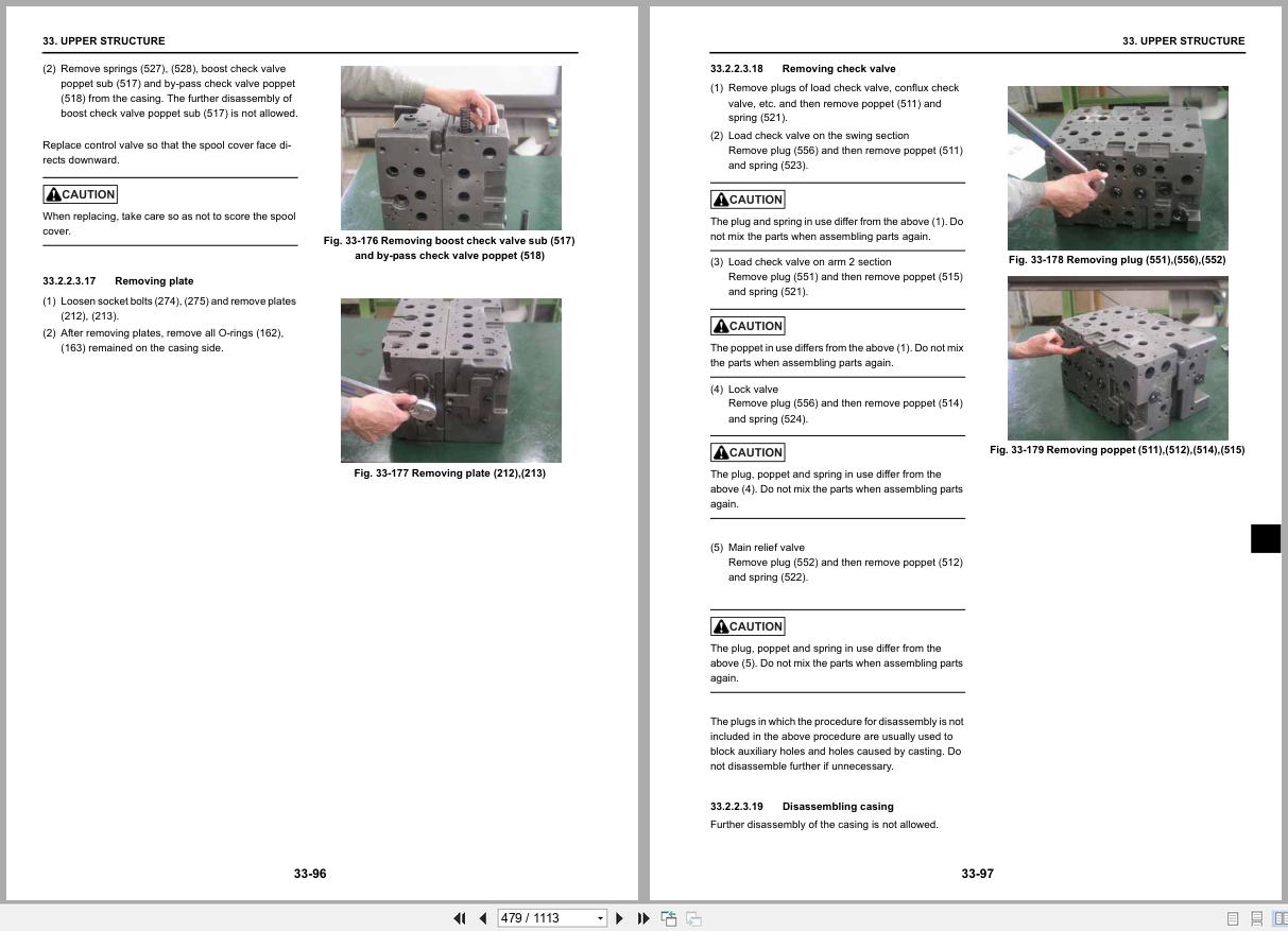 New Holland Excavator E265B E265BLC Workshop Manual 87731202 (2)