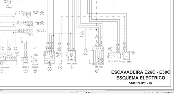 New Holland Excavator E26C E30C Hydraulic And Electrical Schematic BR (1) New Holland Excavator E26C E30C Hydraulic And Electrical Schematic Br (1)