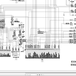 New Holland Excavator E33C Hydraulic And Electrical Schematic BR (1)