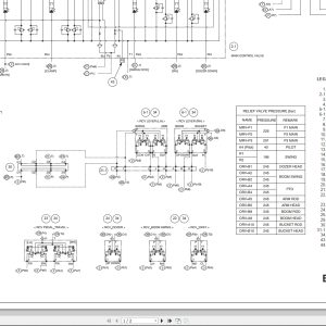 New Holland Excavator E33C Hydraulic And Electrical Schematic Br (2)