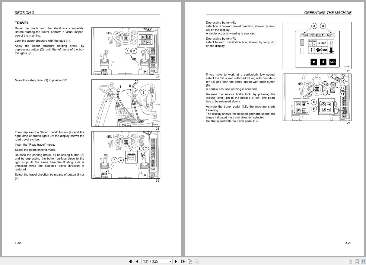 New Holland Excavator MH6.6 MH8.6 Industry Tier 3 Operators Manual 87617729 2007 (2)