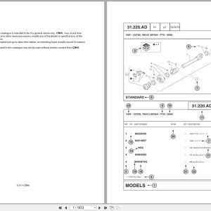 New Holland Excavator SK210LC Parts Catalog S3YN00046ZE01 2014 (1)