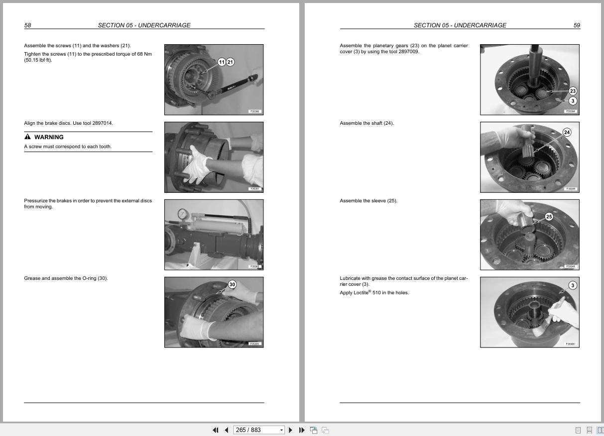 New Holland Excavator WE190 to WE230 Industrial Service Manual 84291045A (2)
