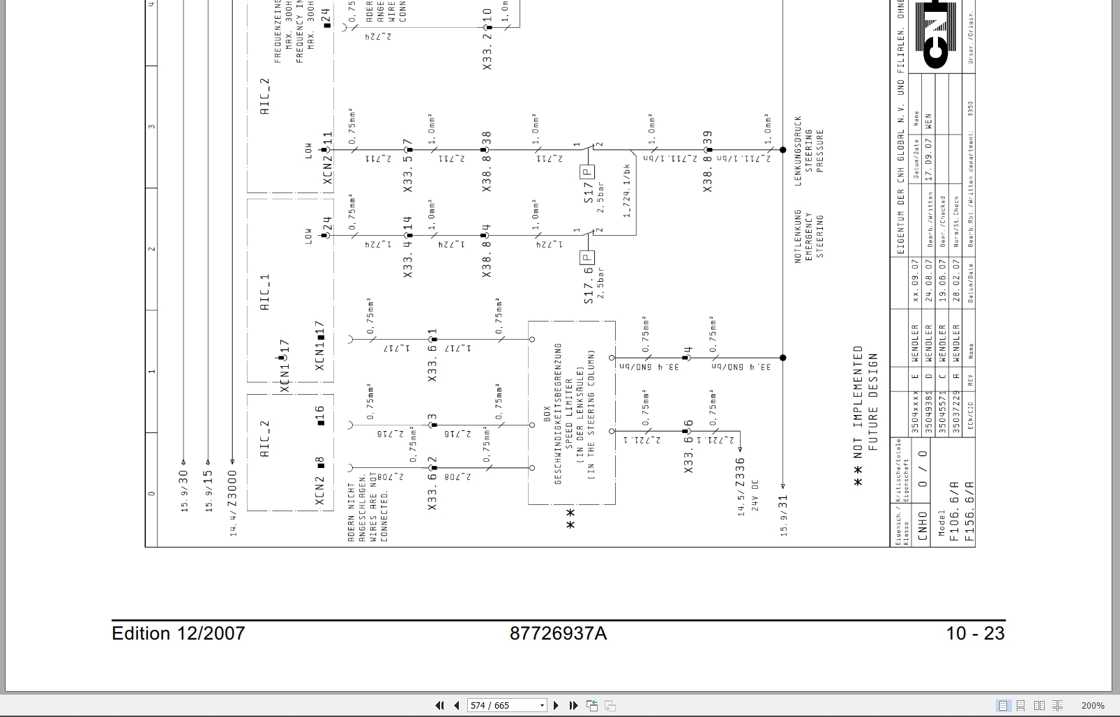 New Holland Grader F106.6 F106.6A F156.6 F156.6A Service Manual 87726937A (3)