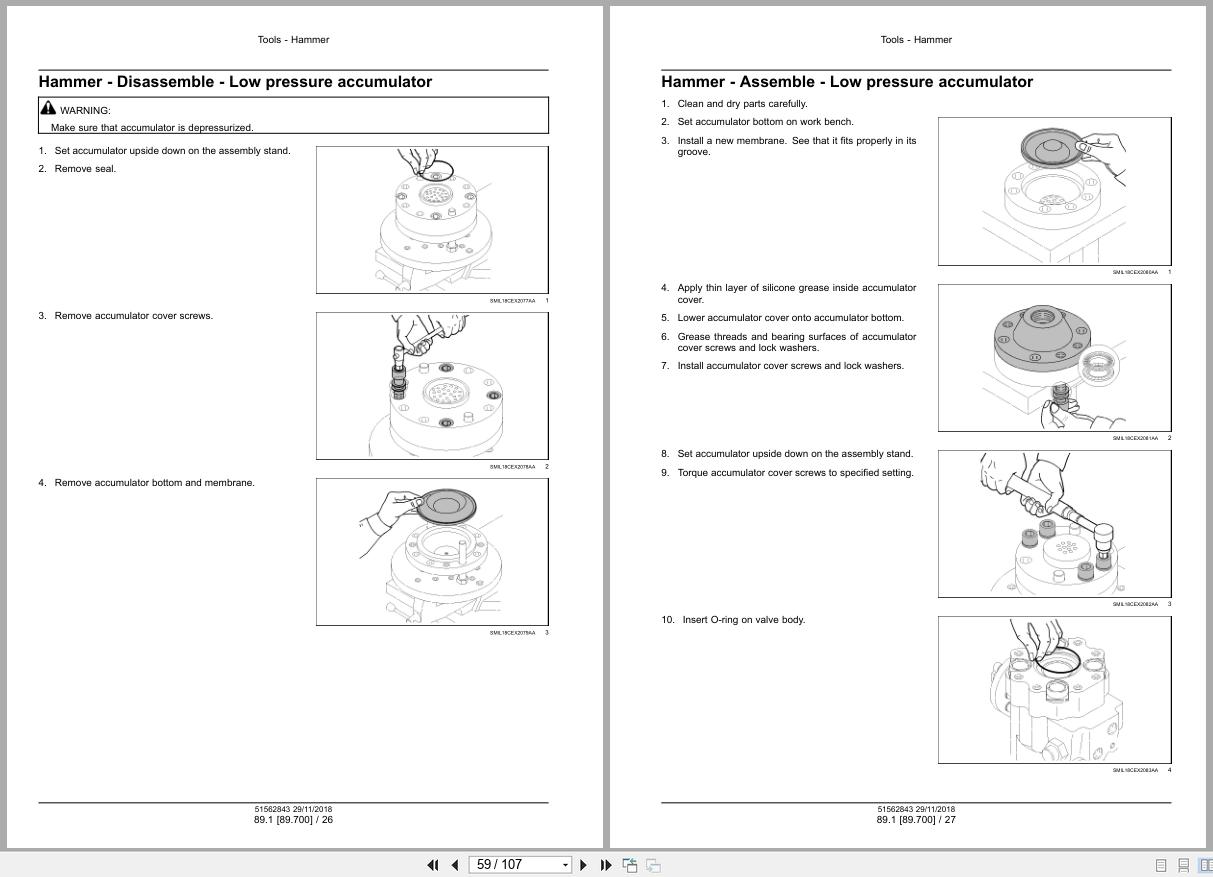 New Holland Hydraulic Breaker CB150S Service Manual 51562843 2018 (3)