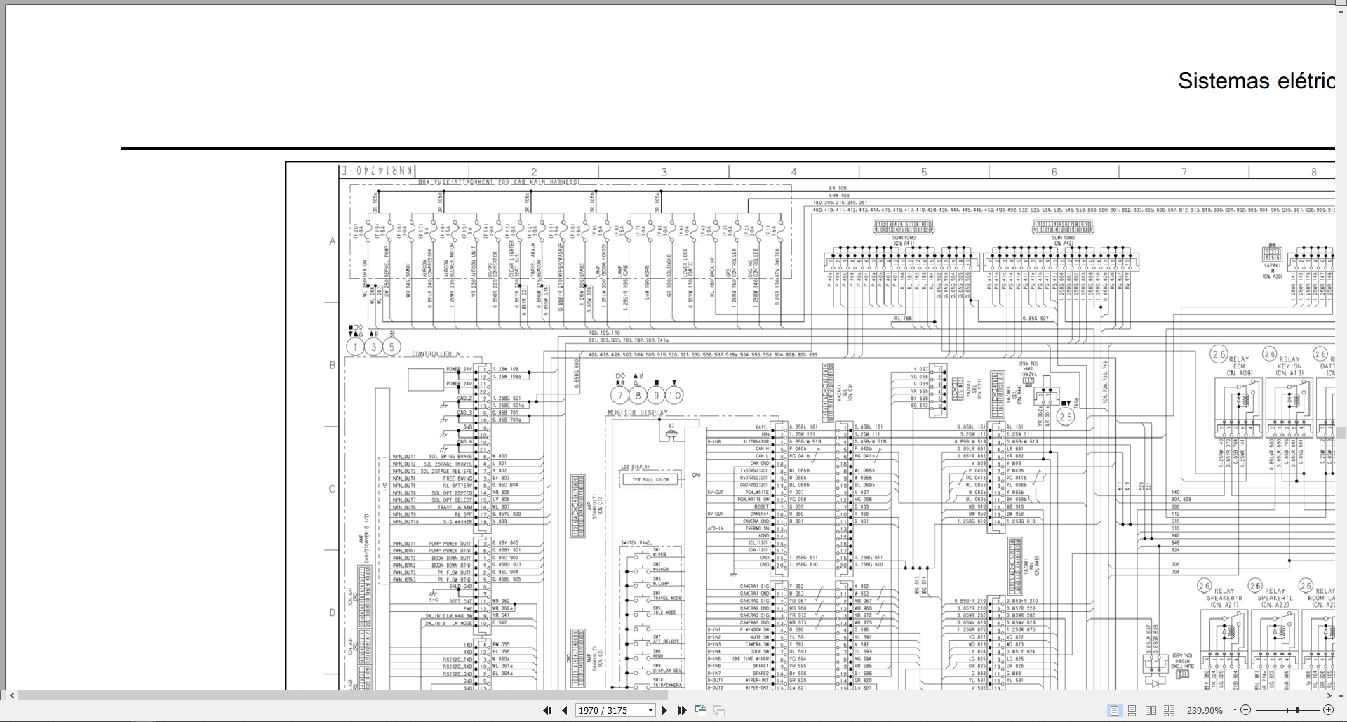 New Holland Hydraulic Excavator E145C EVO Service Manual 48024950A 2018 BR (3)