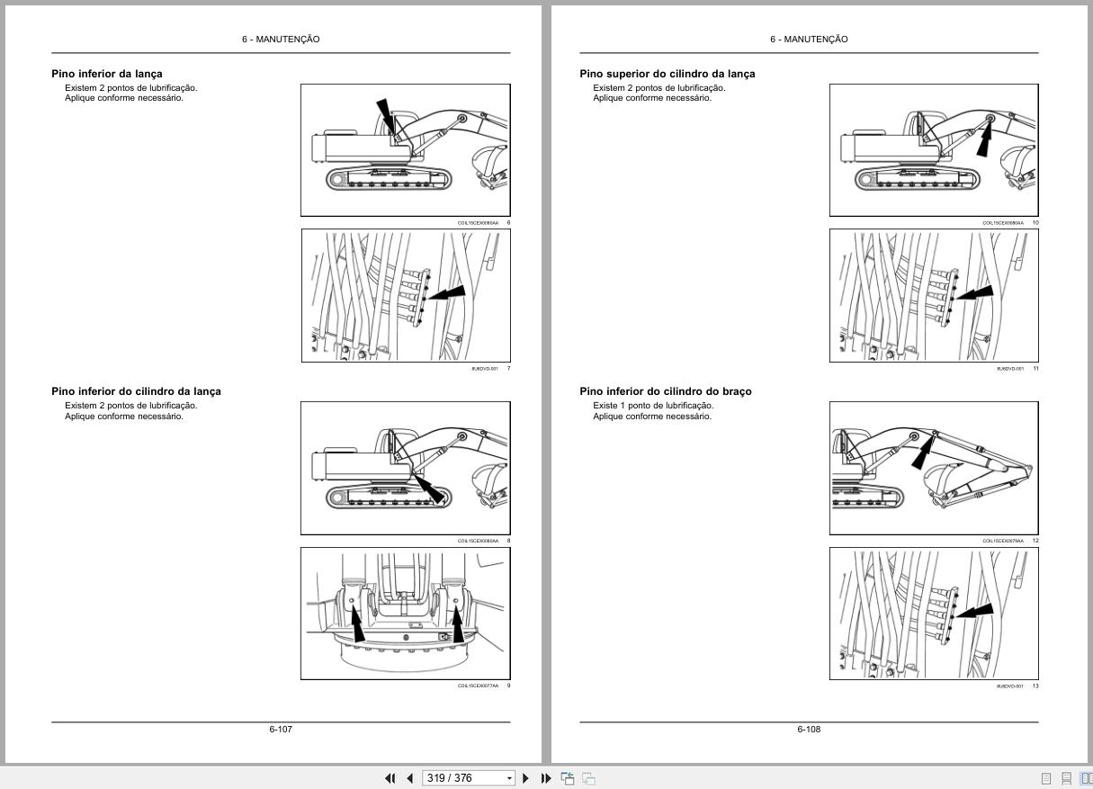 New Holland Hydraulic Excavator E175C EVO Operators Manual 90420889 2020 BR (2)